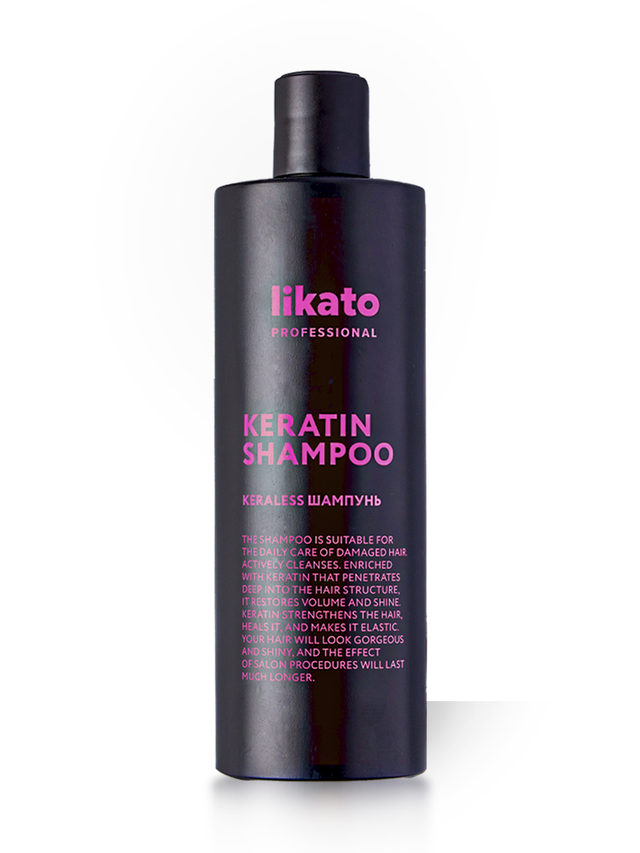 фото Шампунь likato professional keraless keratin-shampoo 400 мл