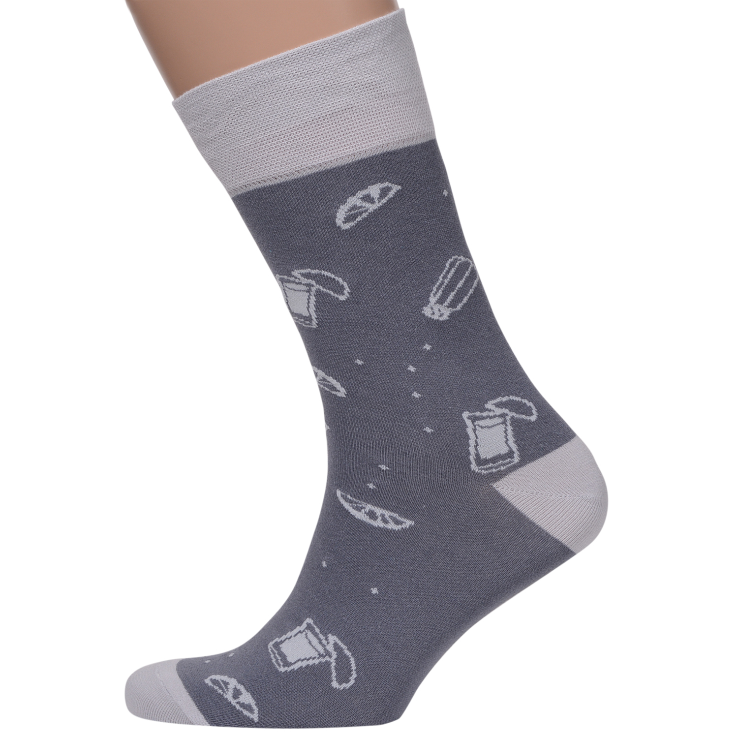 

Носки MoscowSocksClub nm-402 серые 29 (44-46), nm-402