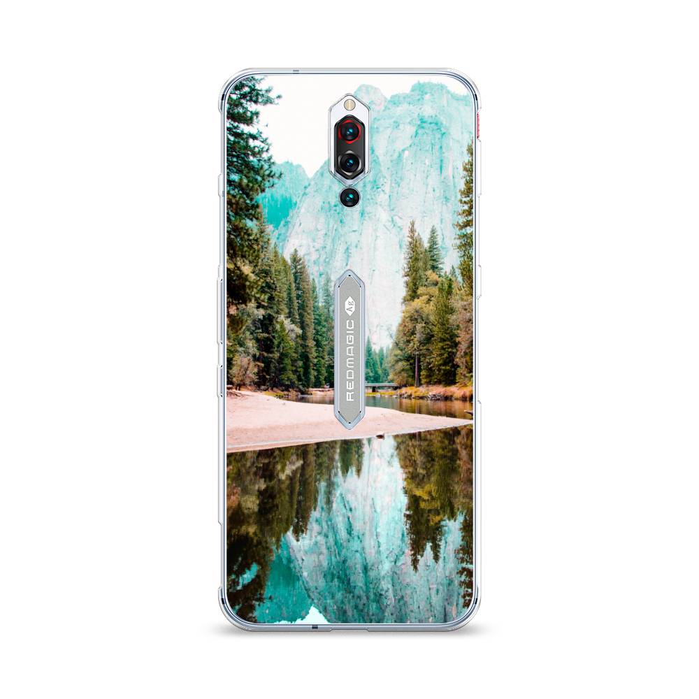 

Чехол Awog на ZTE Red Magic 5S / ЗТЕ Ред Мэджик 5S "Горы 11", Разноцветный, 134250-4
