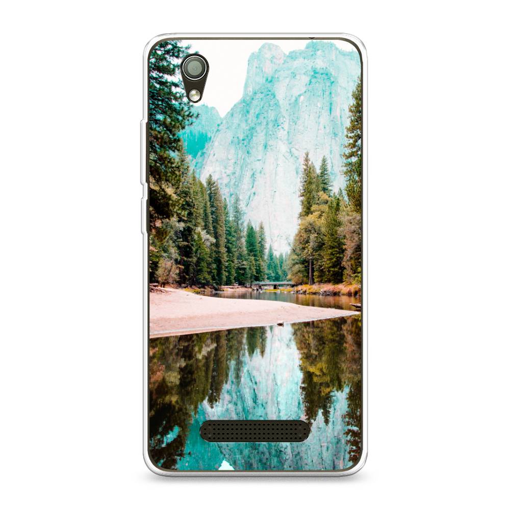 

Чехол Awog на ZTE Blade X3 / ЗТЕ Блэйд X3 "Горы 11", Разноцветный, 130650-4