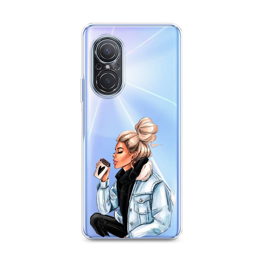 

Чехол Awog на Huawei Nova 9 SE "Cute girl", Коричневый;бежевый, 6107250-7