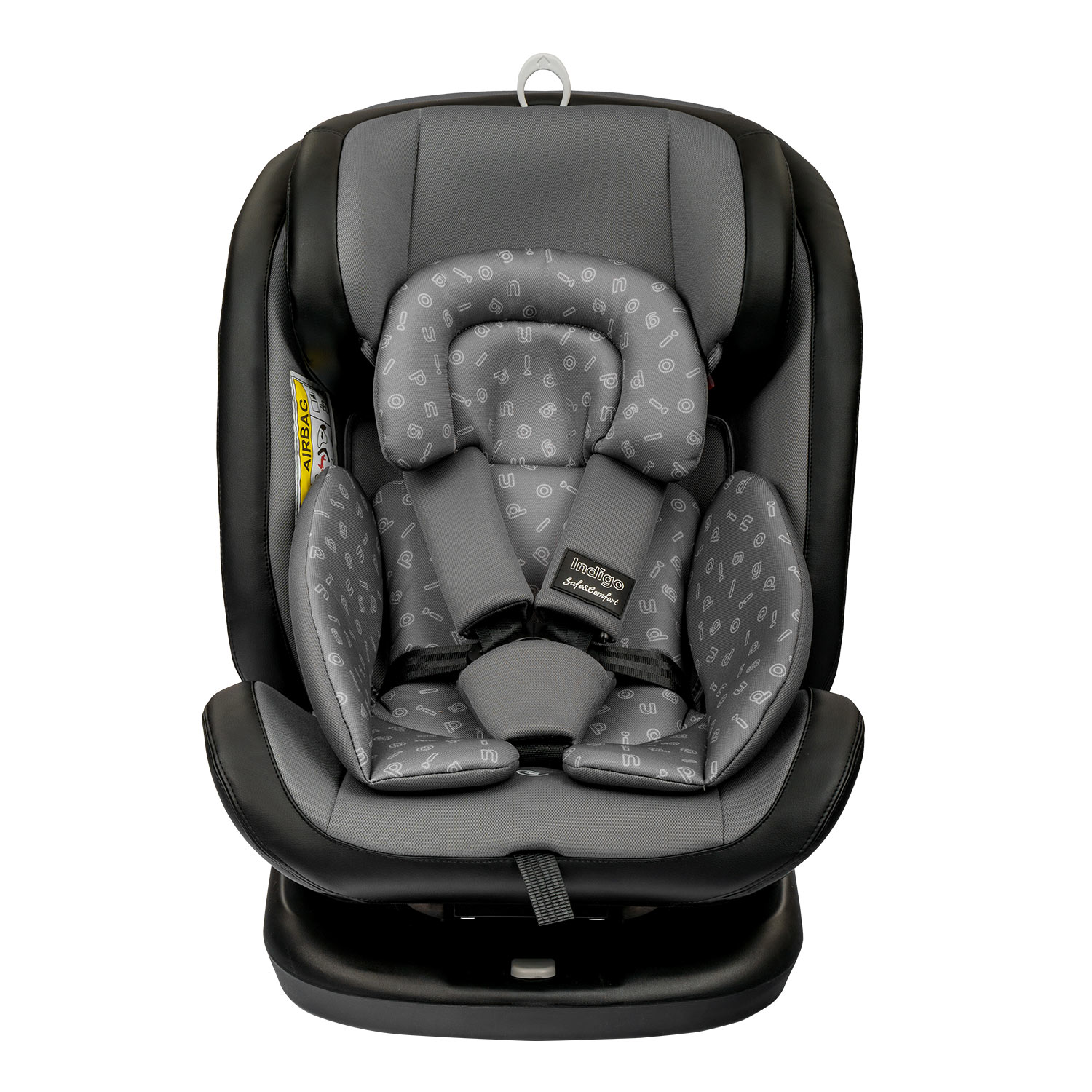 Автокресло Advanced ISOFIX, группа 0+1+2+3 (0-36 кг), (Indigo) (упак.1 шт.) (серый-черный)