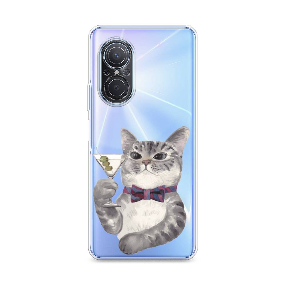

Чехол Awog "Кот джентльмен" для Huawei Nova 9 SE