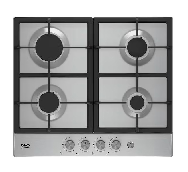 

Встраиваемая варочная панель газовая Beko HIAG64235SX серебристый, HIAG64235SX