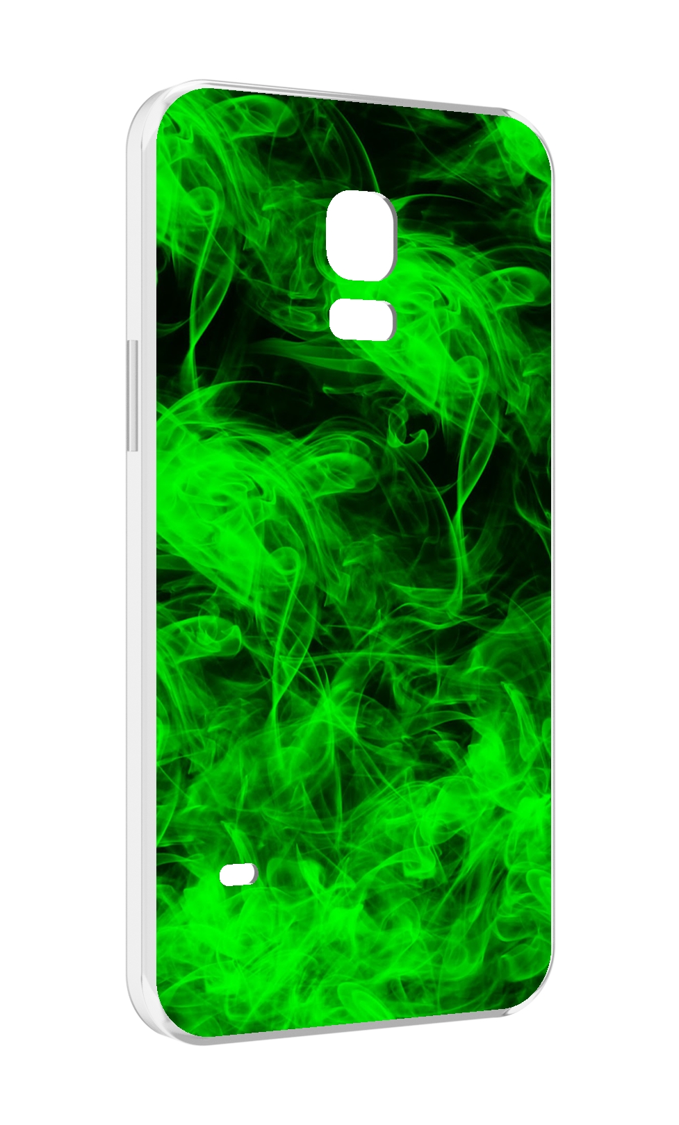 

Чехол MyPads зеленый-дымок для Samsung Galaxy S5 mini, Прозрачный, Tocco