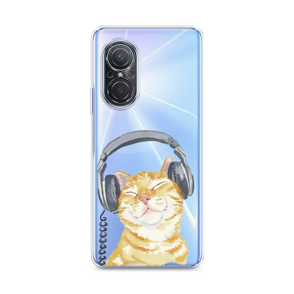 

Чехол Awog "Кот меломан" для Huawei Nova 9 SE