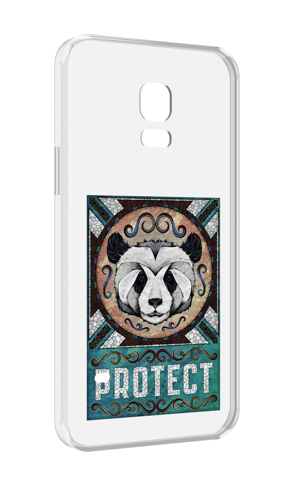 

Чехол MyPads защита панды для Samsung Galaxy S5 mini, Прозрачный, Tocco