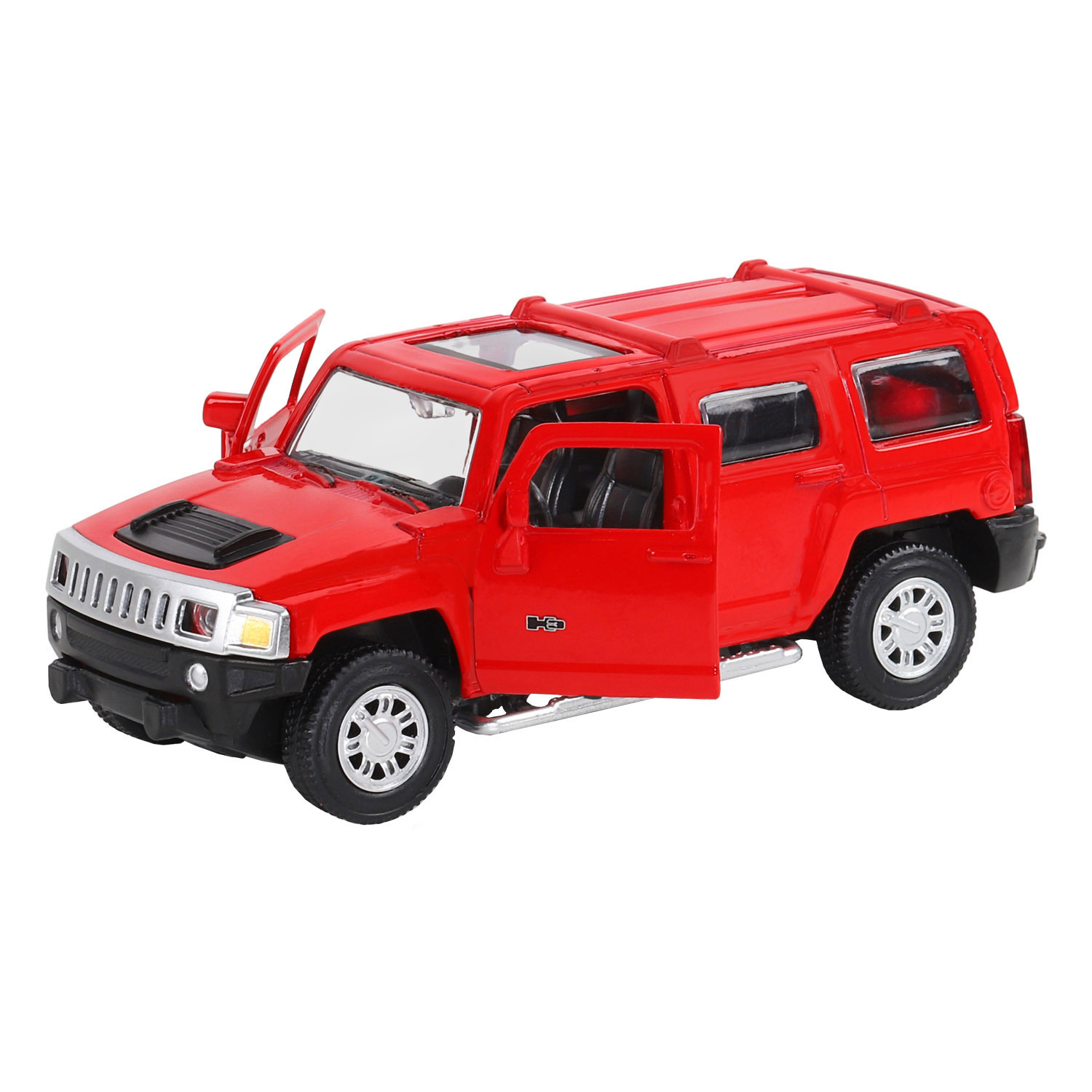 Машинка Hummer H3 Красный JB1251269 радиоуправляемая микро машинка масштаб 1 43 лицензионная create toys td 8004 hummer