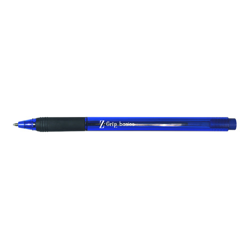 

Ручка шариков. Zebra ZGrip 22220 синий 1мм син сменный стержень линия 0.8мм, Z-Grip