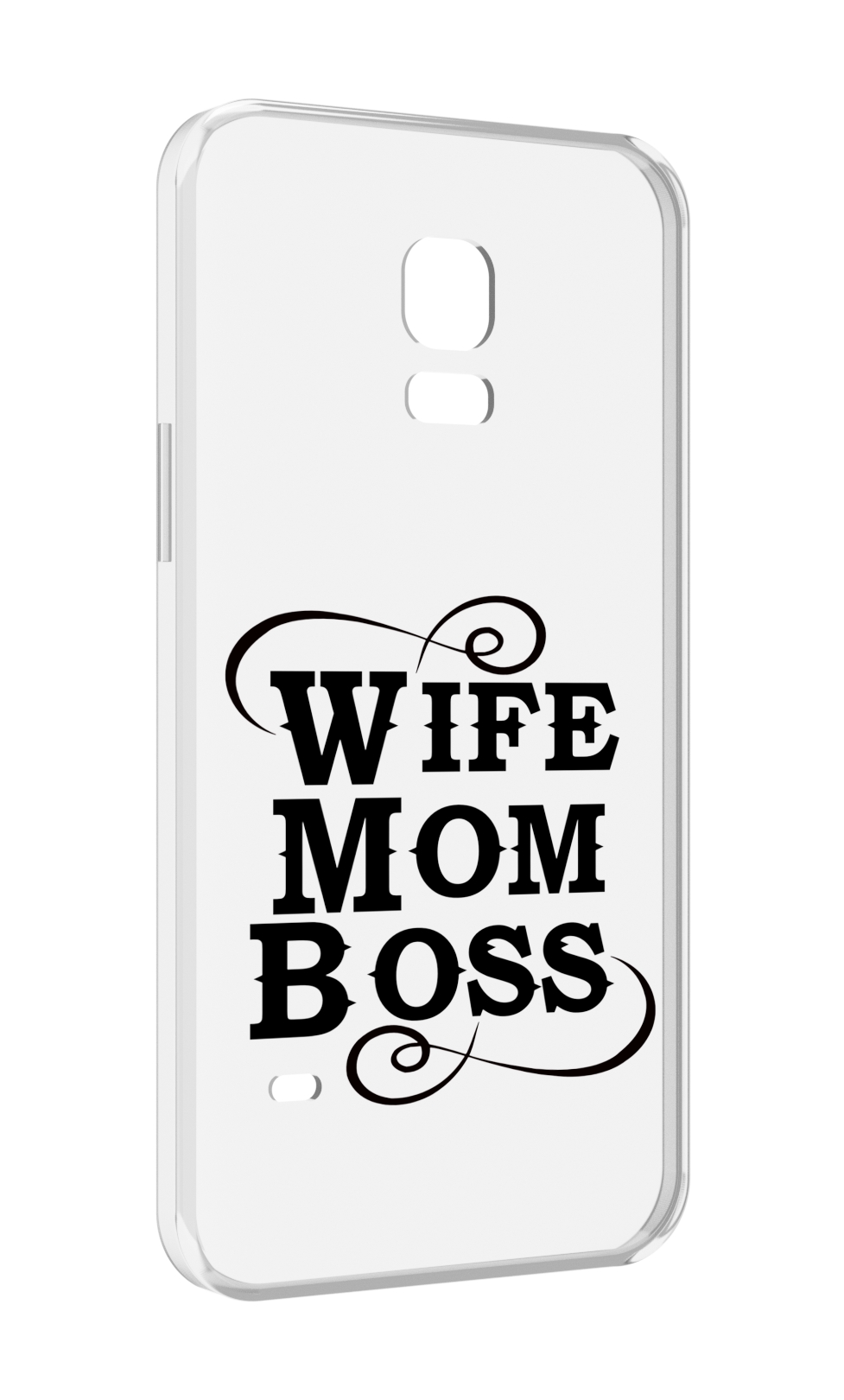 

Чехол MyPads жена-мама-босс для Samsung Galaxy S5 mini, Прозрачный, Tocco
