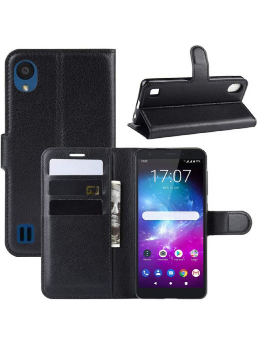 

Чехол Wallet для смартфона ZTE Blade A5 2019 черный