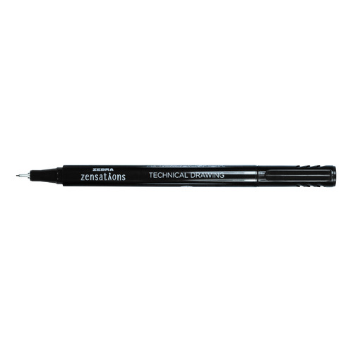 

Ручка капилляр. Zebra drawing pen (30091) черный d=0.1мм черные, drawing pen