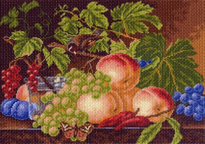 

Рисунок на ткани «Воспоминания об осени»