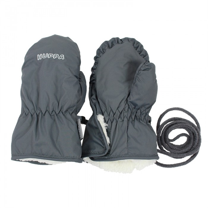 Варежки детские Huppa 8114BASE, серый, 10