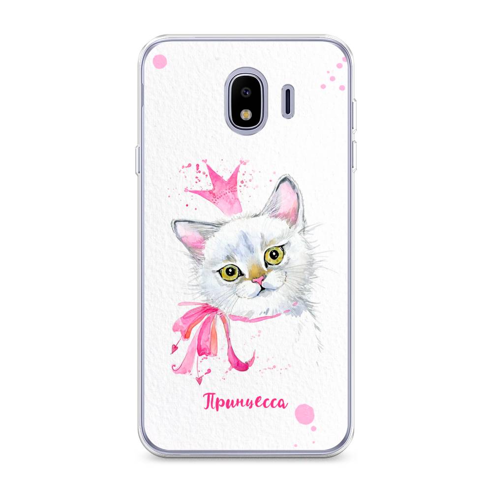 

Чехол Awog на Samsung Galaxy J4 "Моя принцесса", Белый;розовый;серый, 26450-6