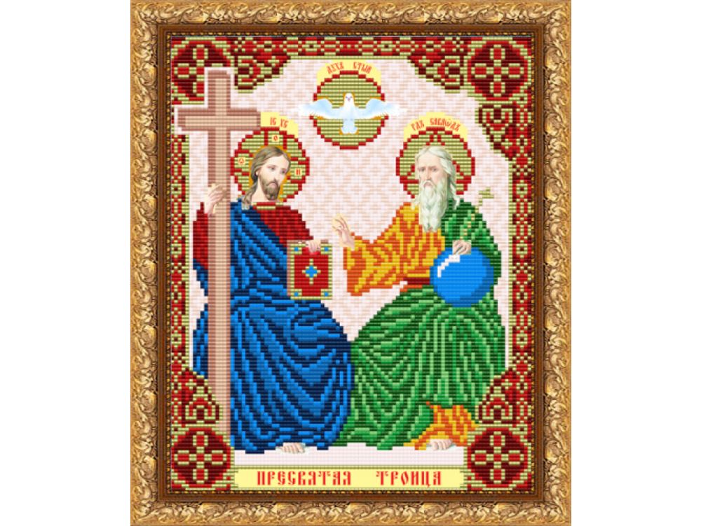 

Рисунок на ткани «Отец Сын и Святой Дух»