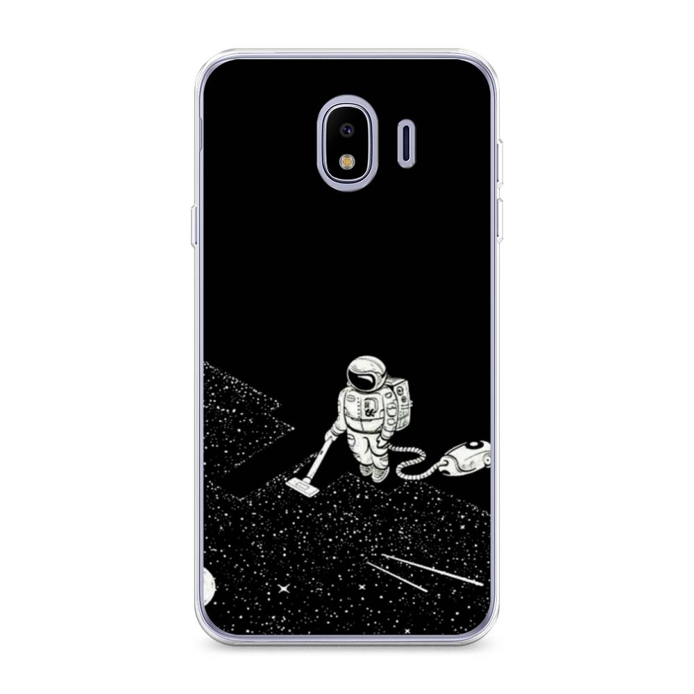фото Чехол awog "космонавт с пылесосом" для samsung galaxy j4