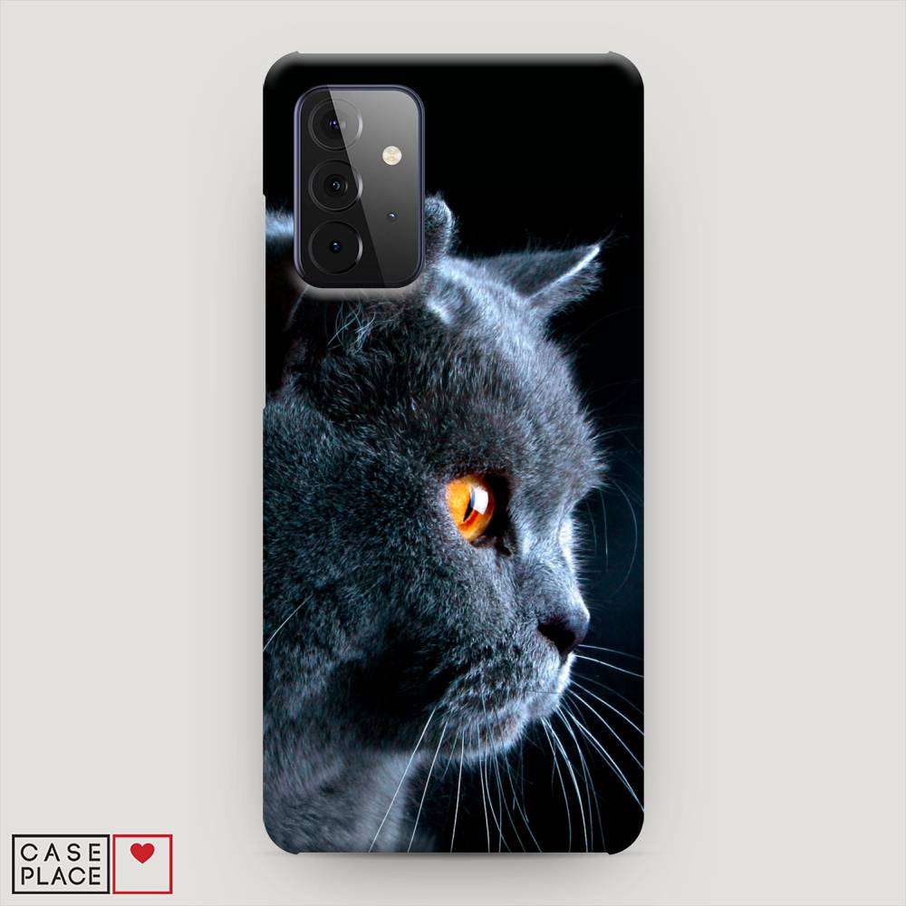 

Пластиковый чехол "Благородный кот британец" на Samsung Galaxy A72, 2101920-1