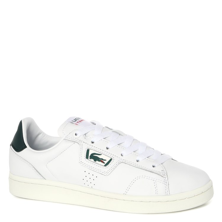 фото Кеды женские lacoste sfa0044 masters classic 0721 1 белые 5 uk