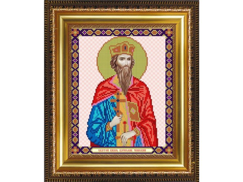 

Рисунок на ткани «Святой Князь Вячеслав»