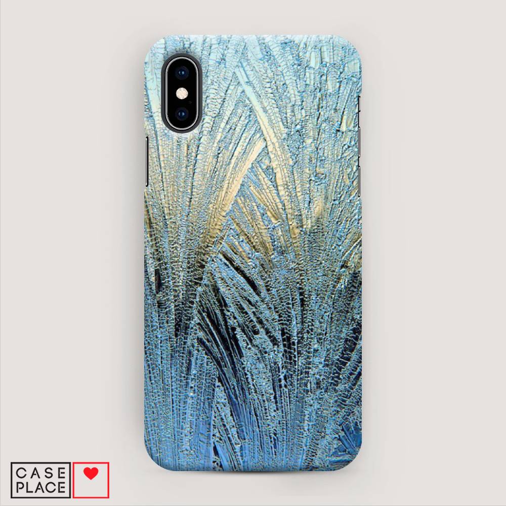 

Пластиковый чехол "Лёд" на Apple iPhone XS (10S), 11820-3