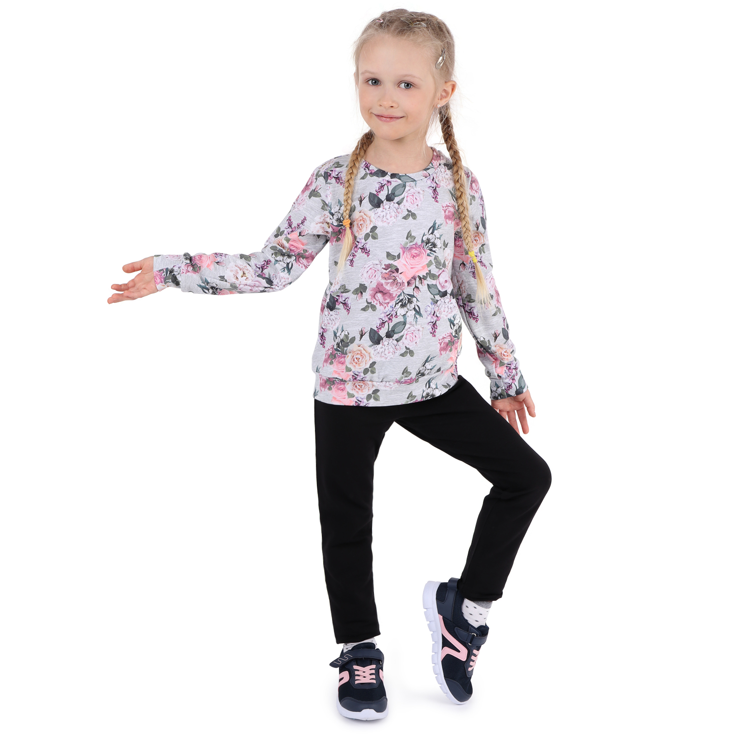 

Свитшот детский Leader Kids ЛКЗ21233551146фу01 серый р.146, ЛКЗ21233551-ФУ01