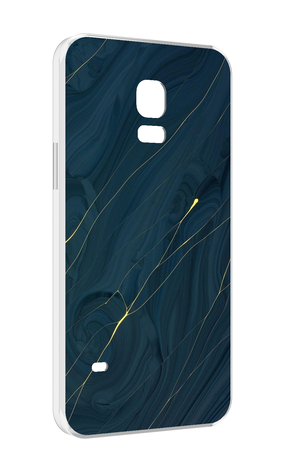 

Чехол MyPads дерево с золотыми трещинами для Samsung Galaxy S5 mini, Прозрачный, Tocco
