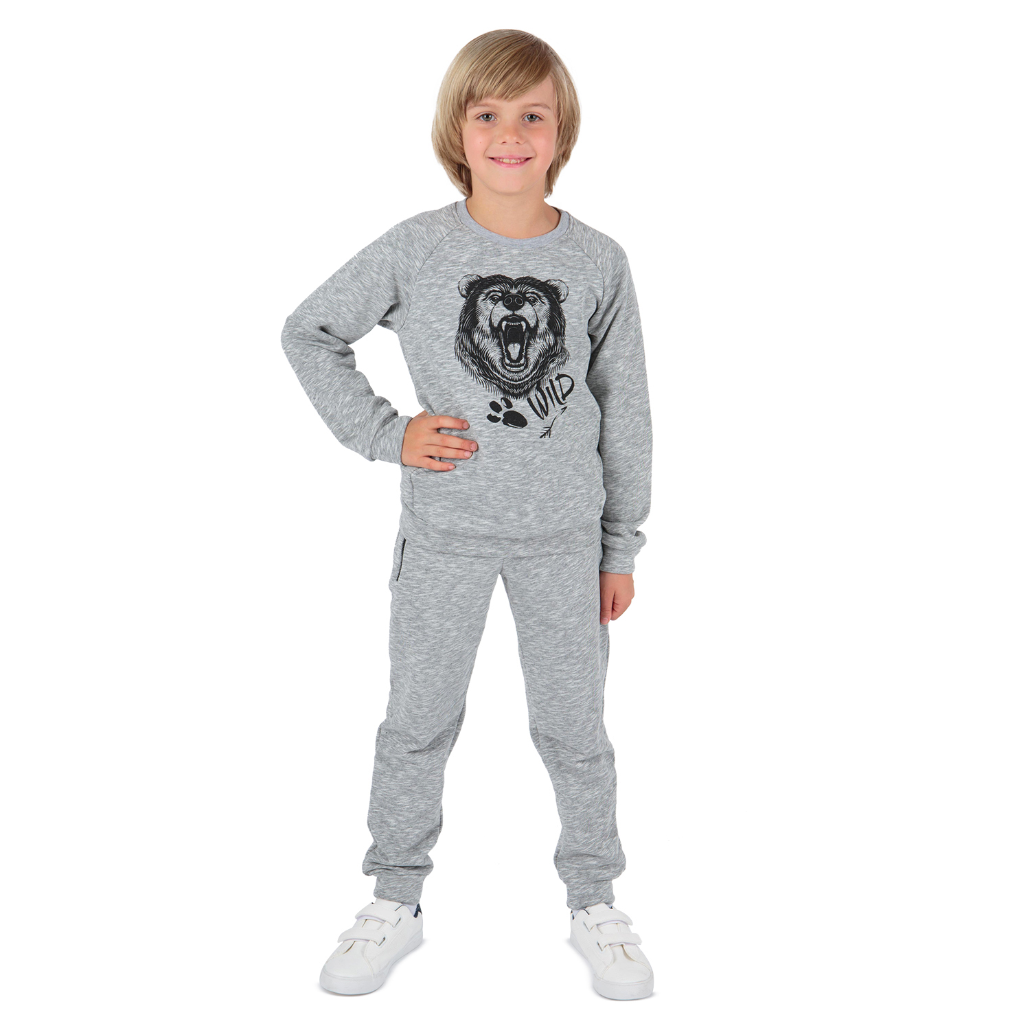 

Джемпер детский Leader Kids ЛКЗ21233561152фу01 серый р.152, ЛКЗ21233561-ФУ01