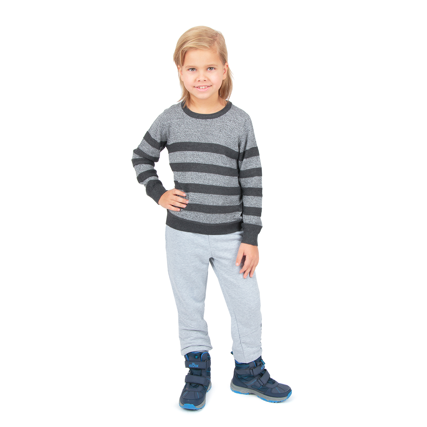 

Джемпер детский Leader Kids PBB-F19-50S/g серый р.122, PBB-F19-50S/G