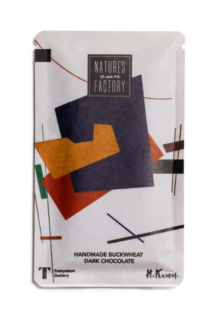 

Плитка Nature's own factory горький шоколад гречишная 20 г