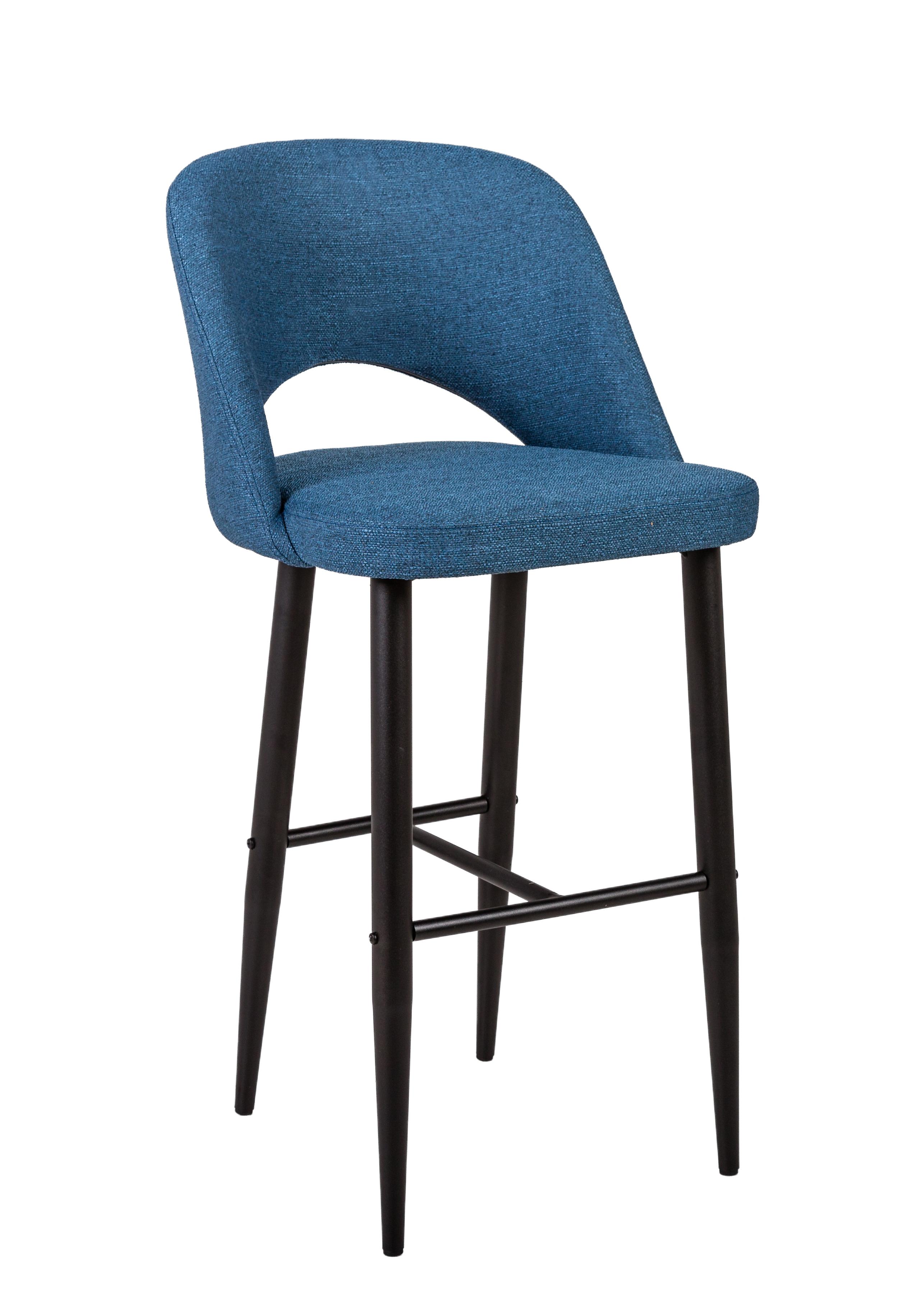 

Барный стул R-Home Lars 4101208h_БлюАртЧерн_Бар, черный/блю арт, Lars