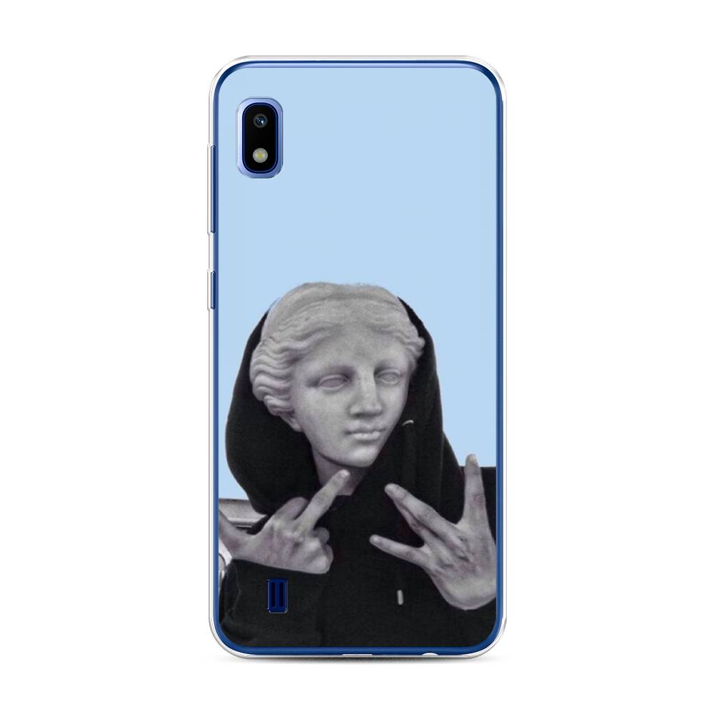 

Чехол Awog на Samsung Galaxy A10 "SWAG статуя", Разноцветный, 27950-9