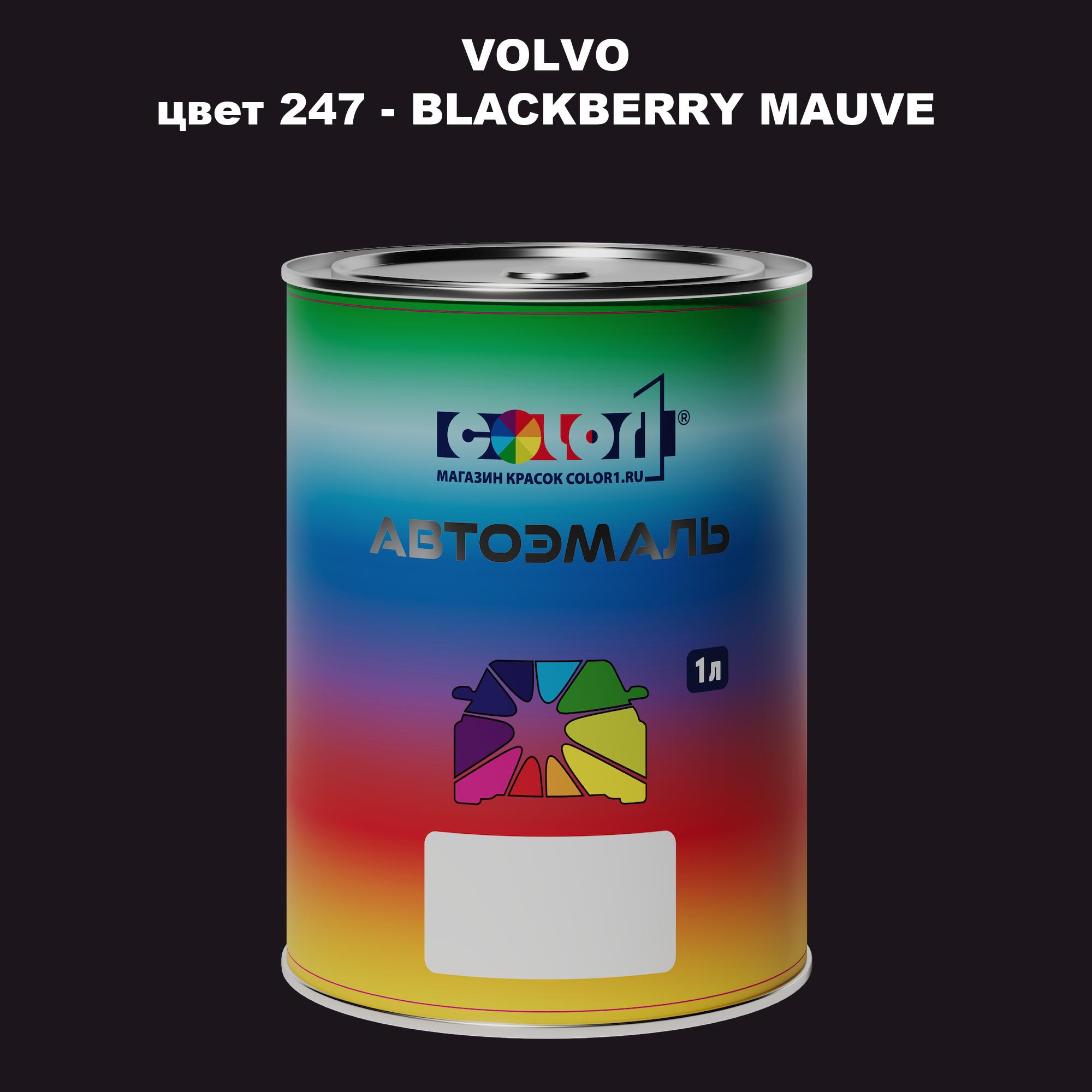 

Автомобильная краска COLOR1 для VOLVO, цвет 247 - BLACKBERRY MAUVE, Прозрачный