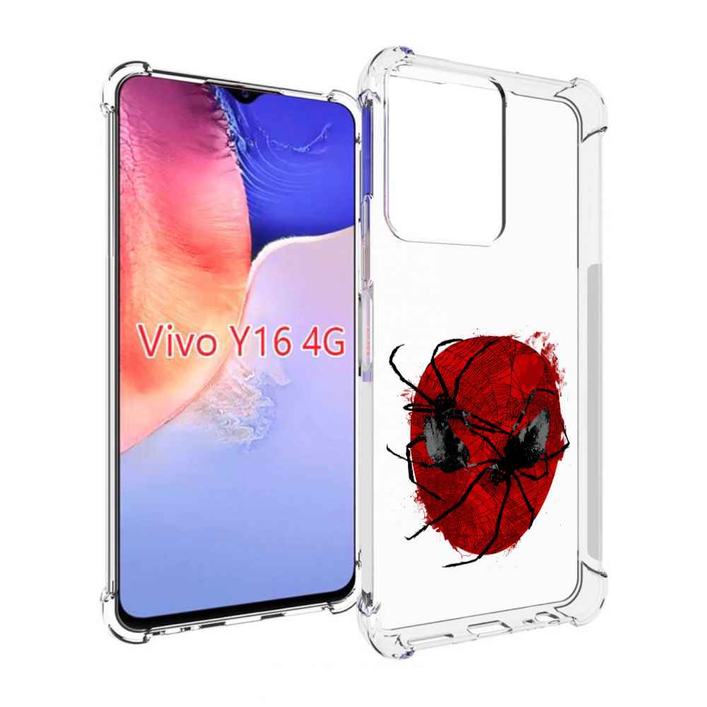 

Чехол MyPads человек паук для Vivo Y16 4G/ Vivo Y02S, Прозрачный, Tocco