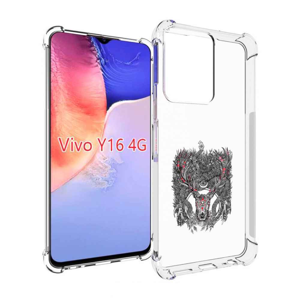 

Чехол MyPads Дизайнерские_676 для Vivo Y16 4G/ Vivo Y02S, Прозрачный, Tocco