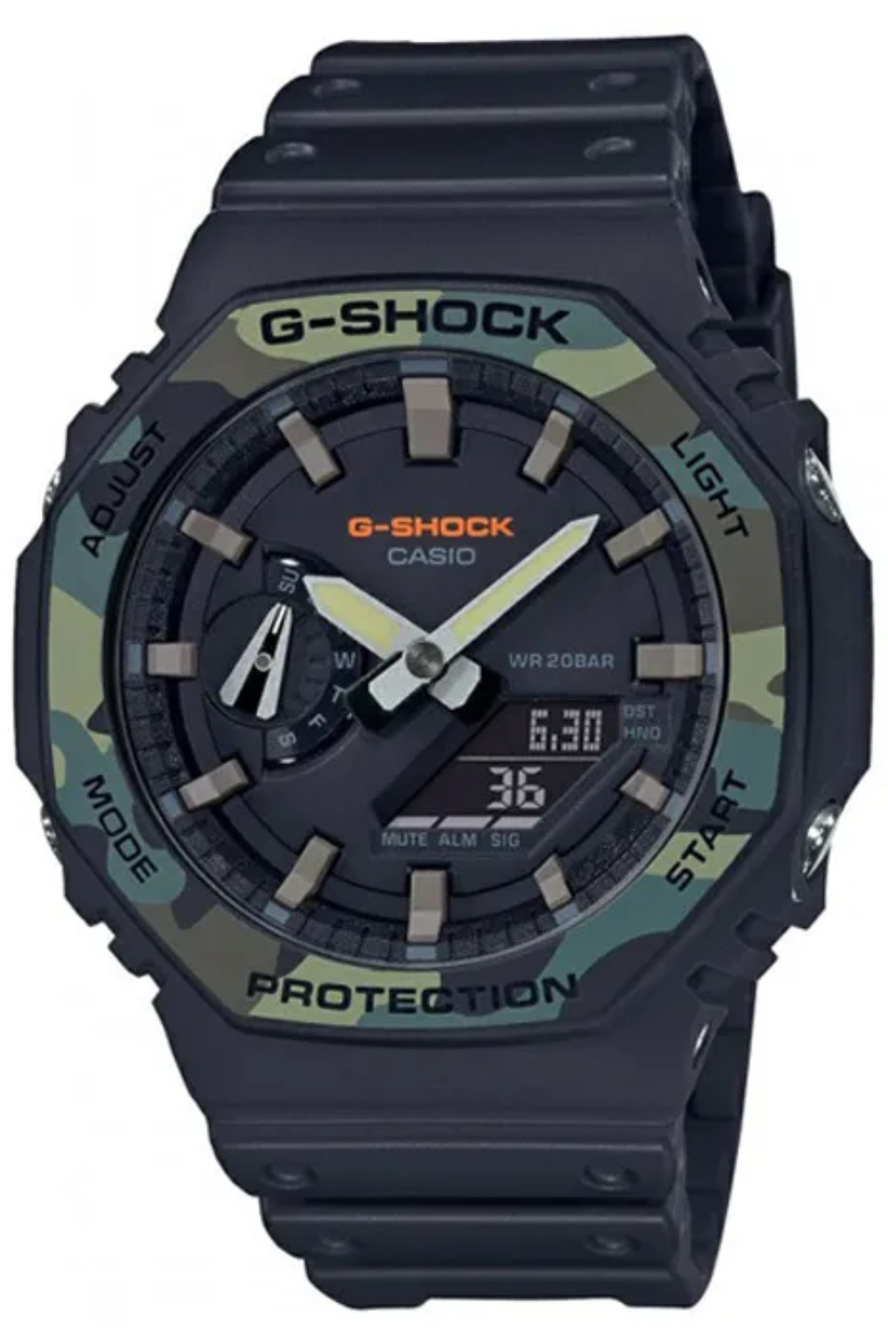 

Наручные часы мужские Casio GA-2100SU-1A, GA-2100SU-1A