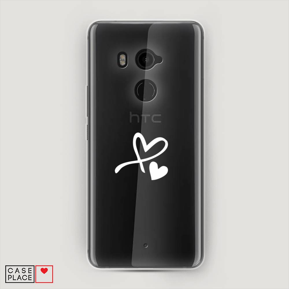 

Чехол Awog на HTC U11 Plus / Эйчтиси U11 Plus "Сердечко минимализм", Разноцветный, 102150-6