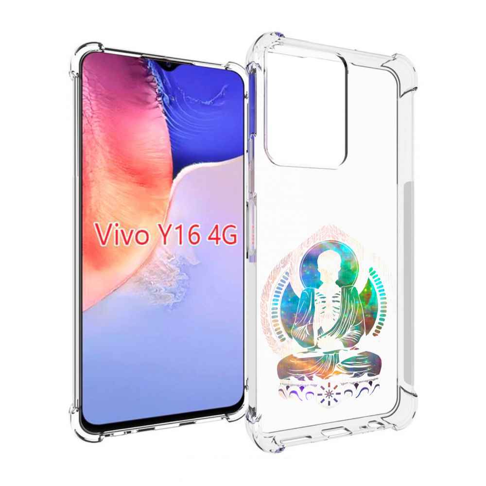 

Чехол MyPads умный скелет для Vivo Y16 4G/ Vivo Y02S, Прозрачный, Tocco