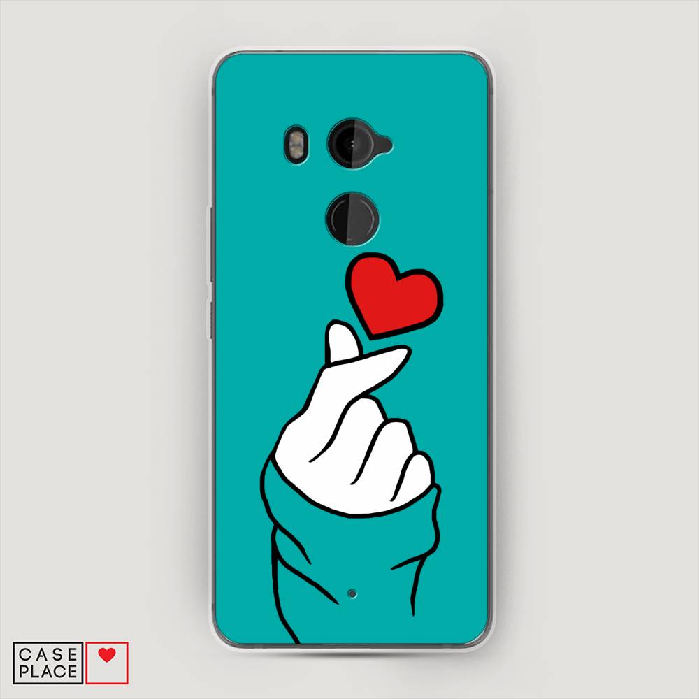 

Чехол Awog на HTC U11 Plus / Эйчтиси U11 Plus "Маленькое сердечко", Разноцветный, 102150-7