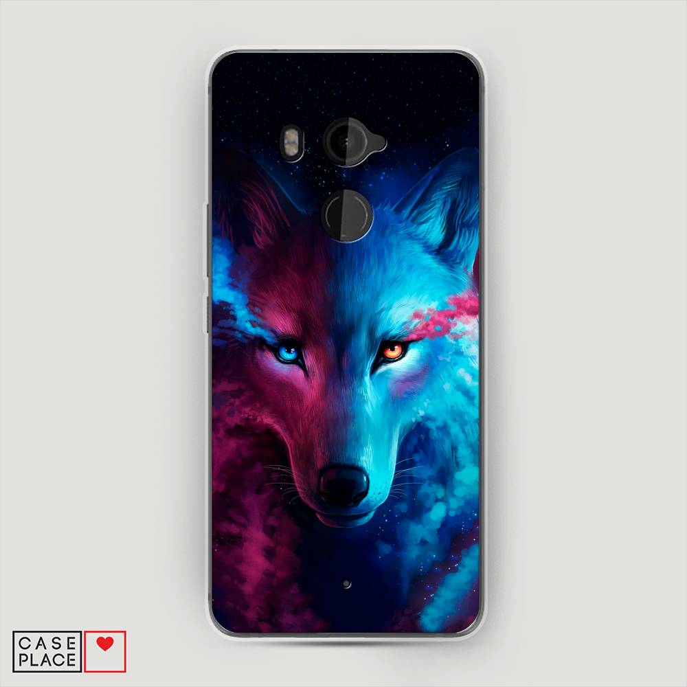 

Чехол Awog на HTC U11 Plus / Эйчтиси U11 Plus "Волшебный волк", Разноцветный, 102150-1