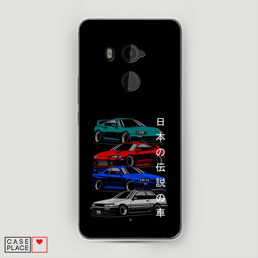 

Чехол Awog на HTC U11 Plus / Эйчтиси U11 Plus "JDM Legend cars", Разноцветный, 102150-5