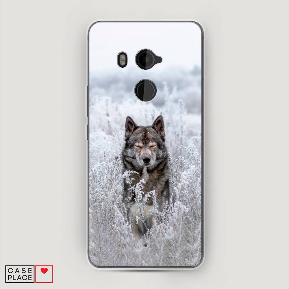 

Чехол Awog на HTC U11 Plus / Эйчтиси U11 Plus "Волк в поле", Разноцветный, 102150-1