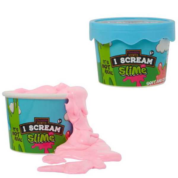 фото Слайм i-scream slime мороженное, розовый junfa toys