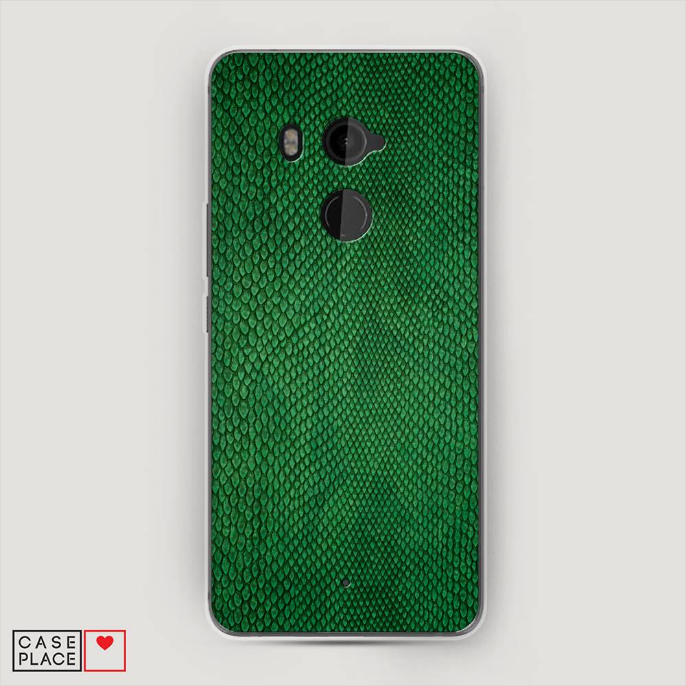 

Чехол Awog на HTC U11 Plus / Эйчтиси U11 Plus "Изумрудная змея", Разноцветный, 102150-3