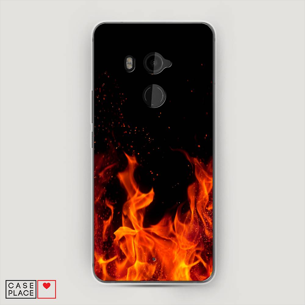 

Чехол Awog на HTC U11 Plus / Эйчтиси U11 Plus "Все в огне", Разноцветный, 102150-4