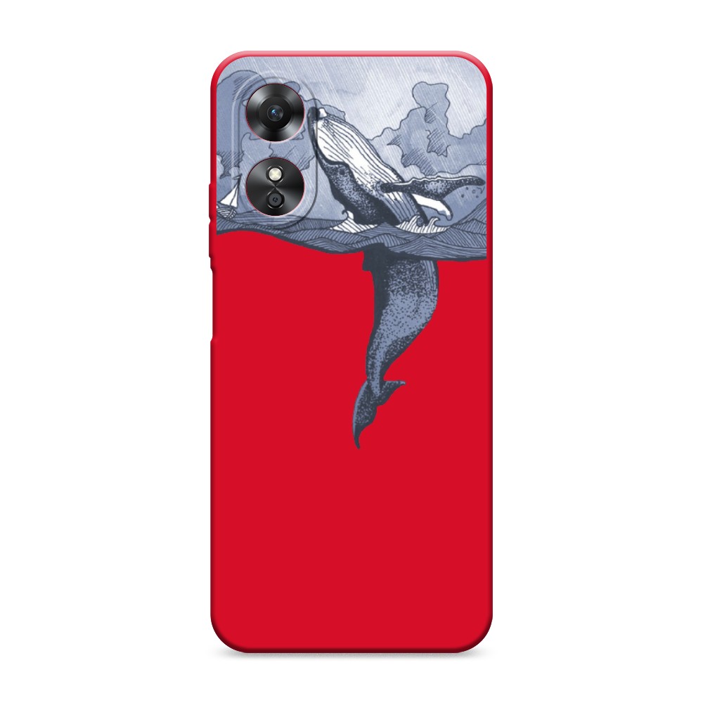 

Чехол Awog на Oppo A17 "Два измерения", Голубой;черный;прозрачный, 2512053-1