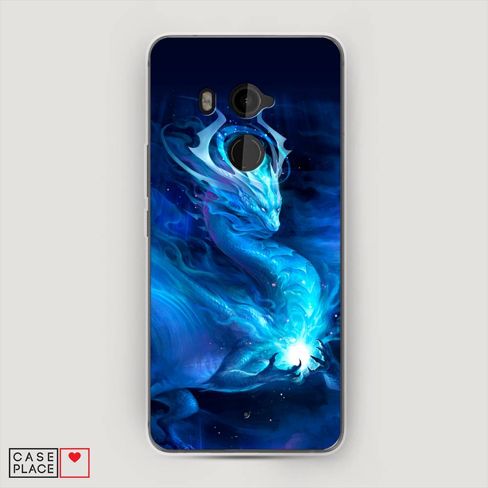 

Чехол Awog на HTC U11 Plus / Эйчтиси U11 Plus "Лунный дракон", 102150-1