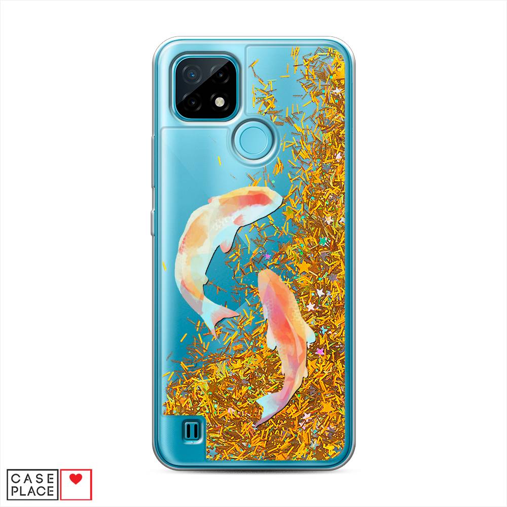 

Чехол Awog на Realme C21 "Акварельные карпы", Разноцветный, 254990-1