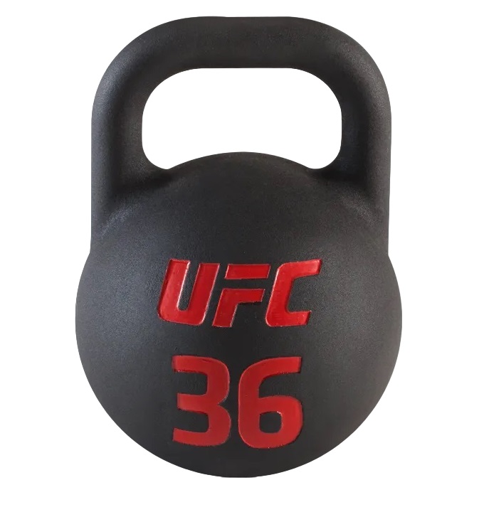 

Гиря цельнолитая UFC UHA 36 кг, Черный, UHA