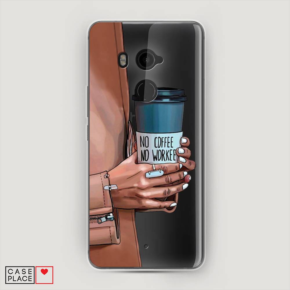 

Чехол Awog на HTC U11 Plus / Эйчтиси U11 Plus "No coffee", Разноцветный, 102150-7